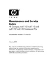 pdf/notebook/hp/hp_compaq_nx6110,_nc6110,_nx6120,_nc6120_maintenance_and_service_guide.pdf